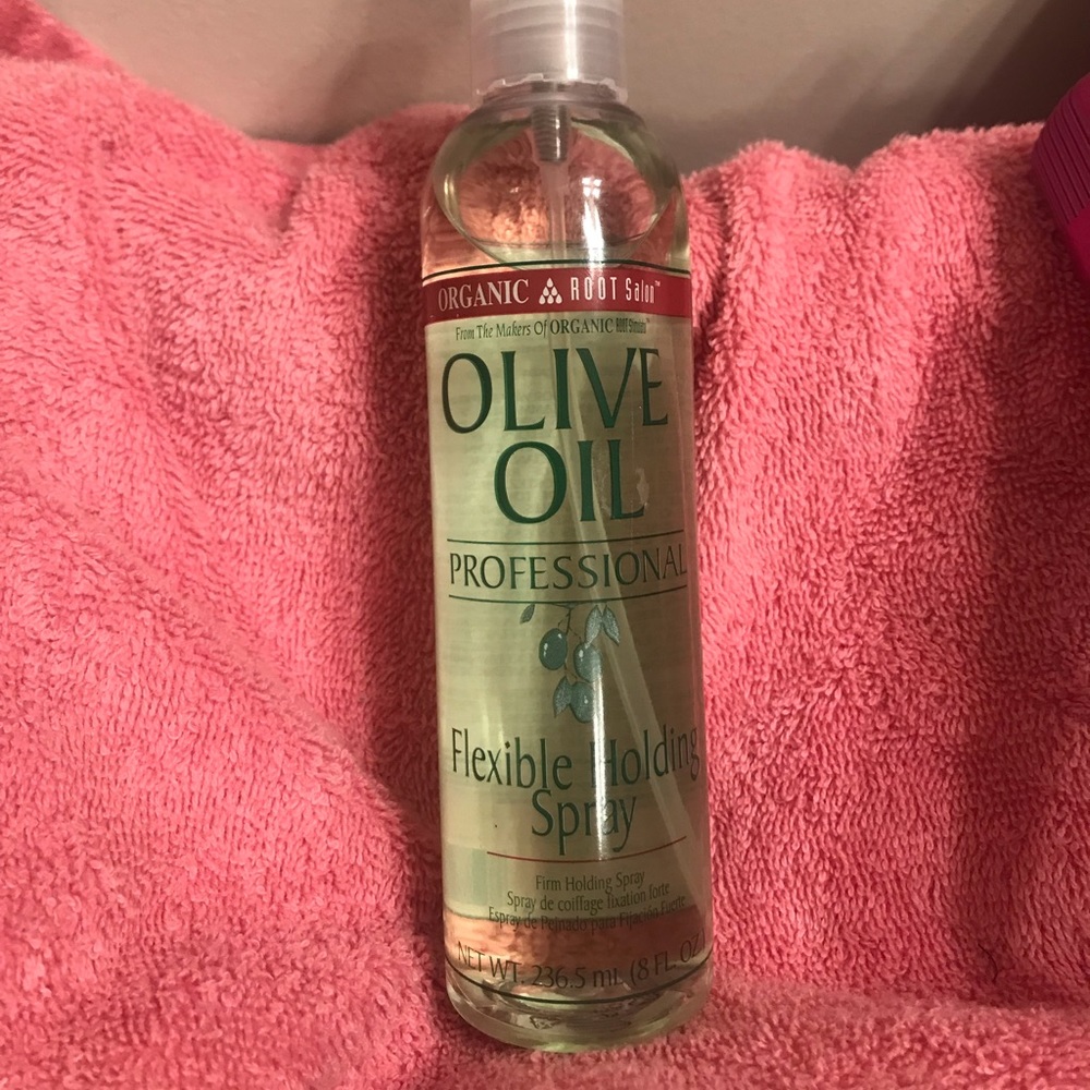 Organic Olive oil flexible holding hair spray